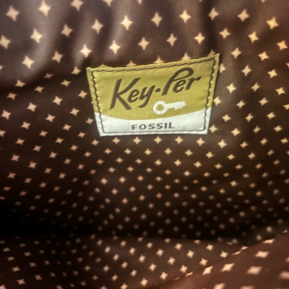 Fossil Key-per tablet zippered case with pocket coated cotton colorful - Picture 5 of 5